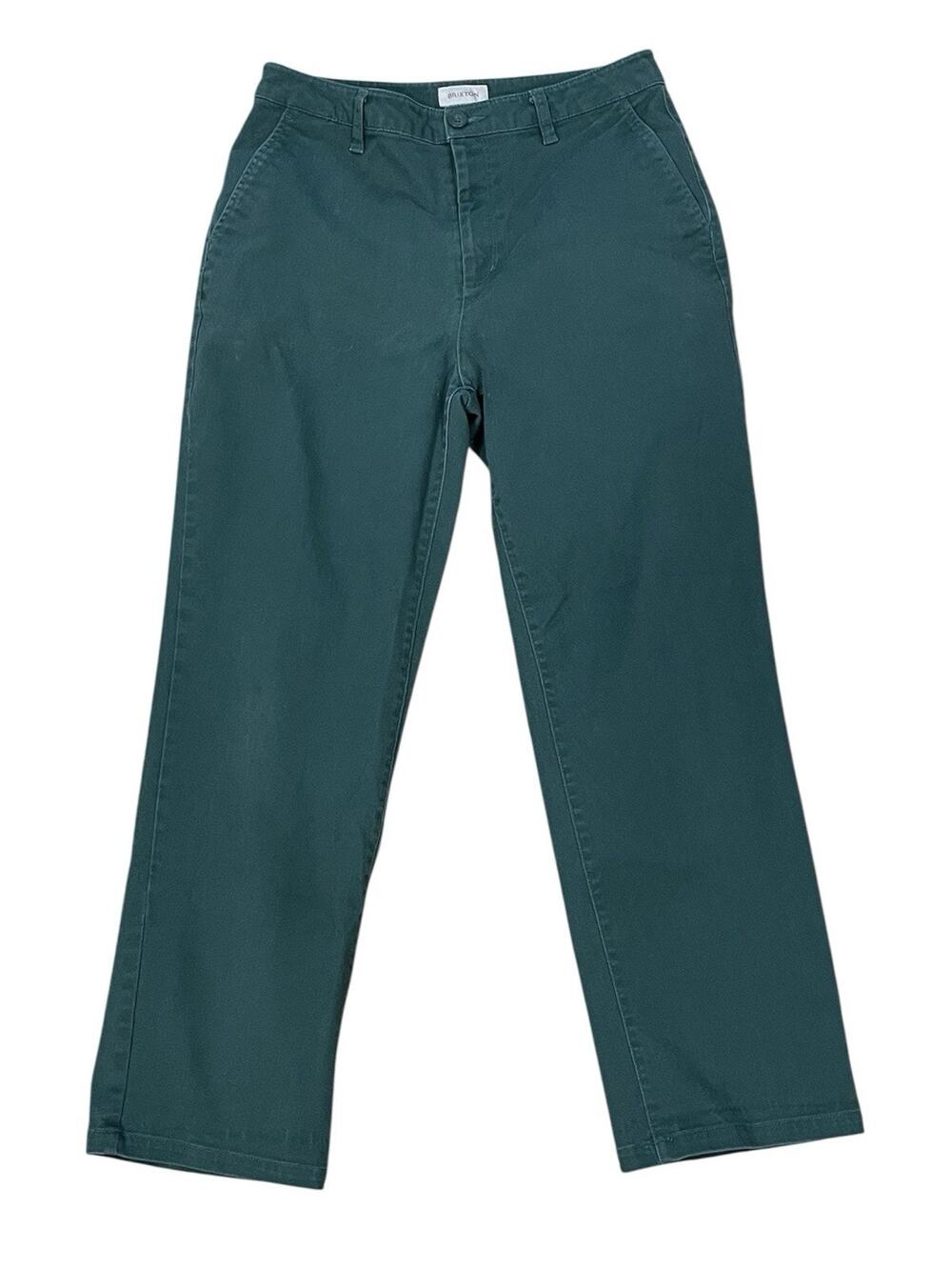 Brixton Choice Chino Pants Relaxed Fit Straight Men’s Size 28x26 Pine Needle